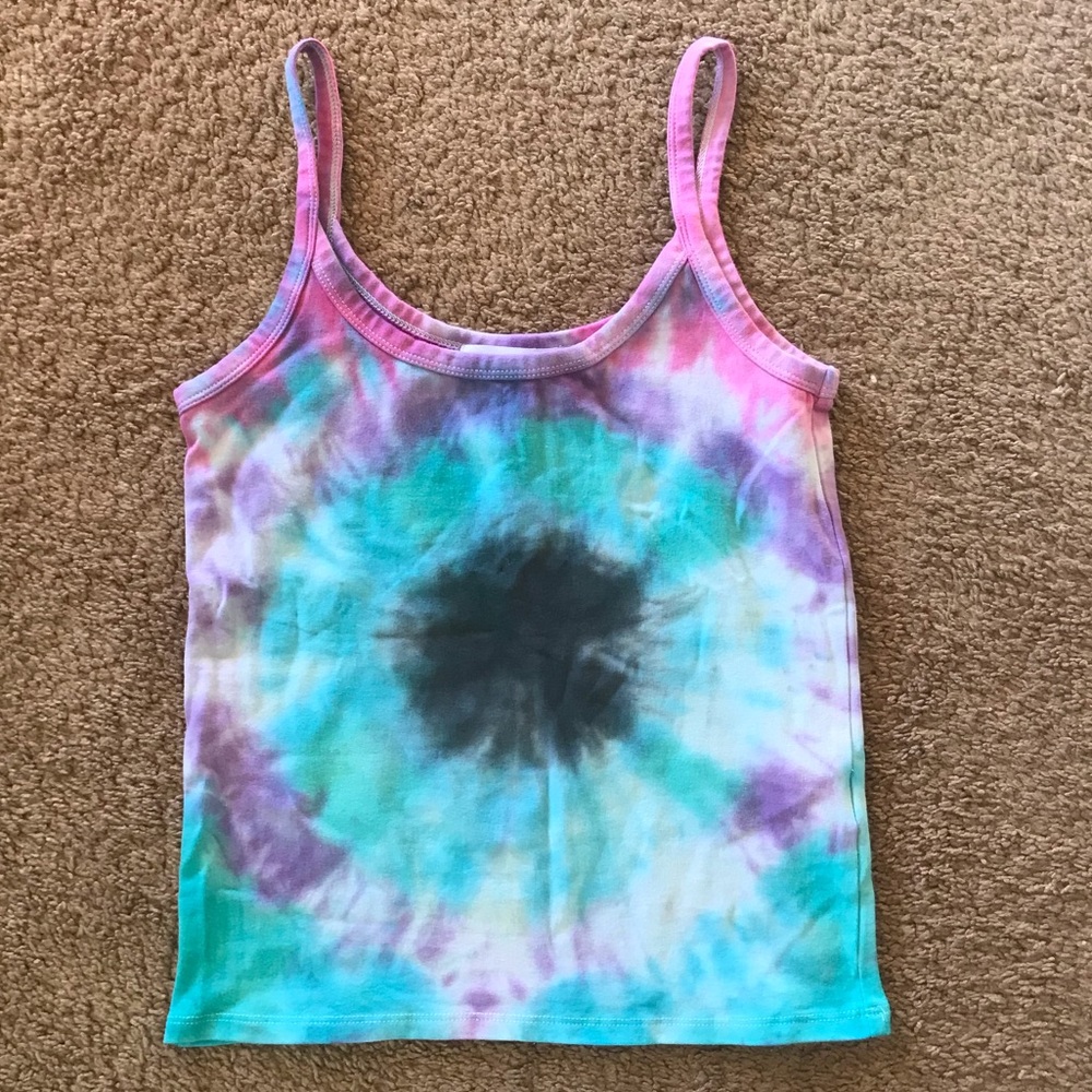 Tie dye crop top